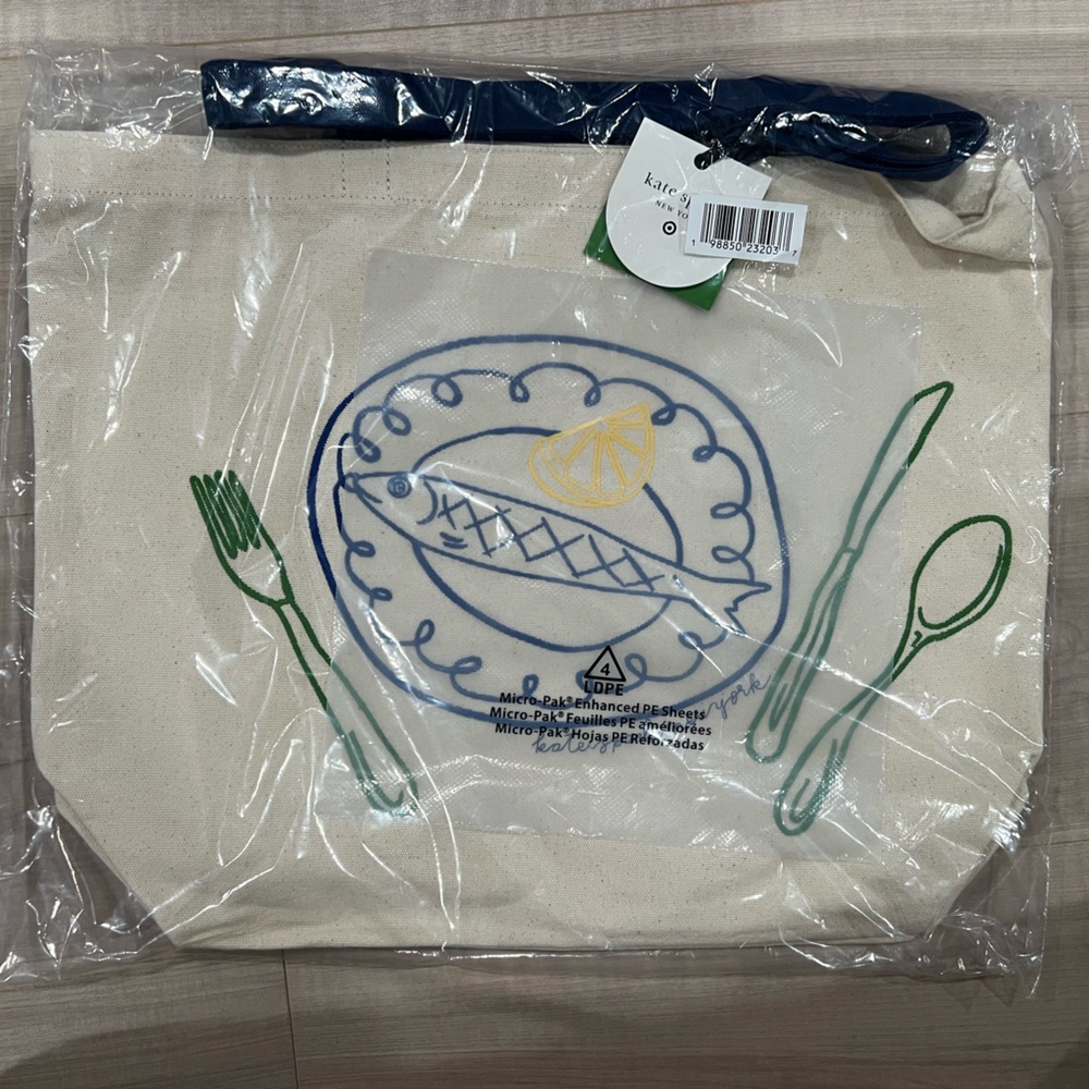 Fish Embroidered Canvas Tote Bag - kate spade new york x Target